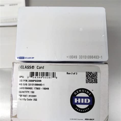 hid iclass card types